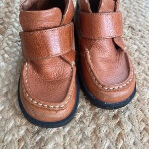 Umi Tan Leather Kids Shoes